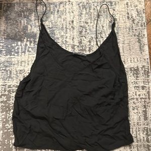 Black Brandy Melville crop top